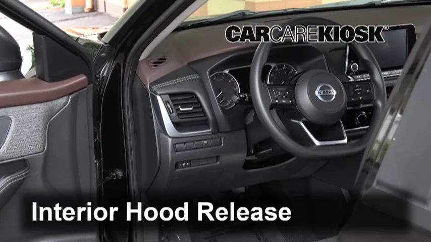 2021 Nissan Rogue S 2.5L 4 Cyl. Capot